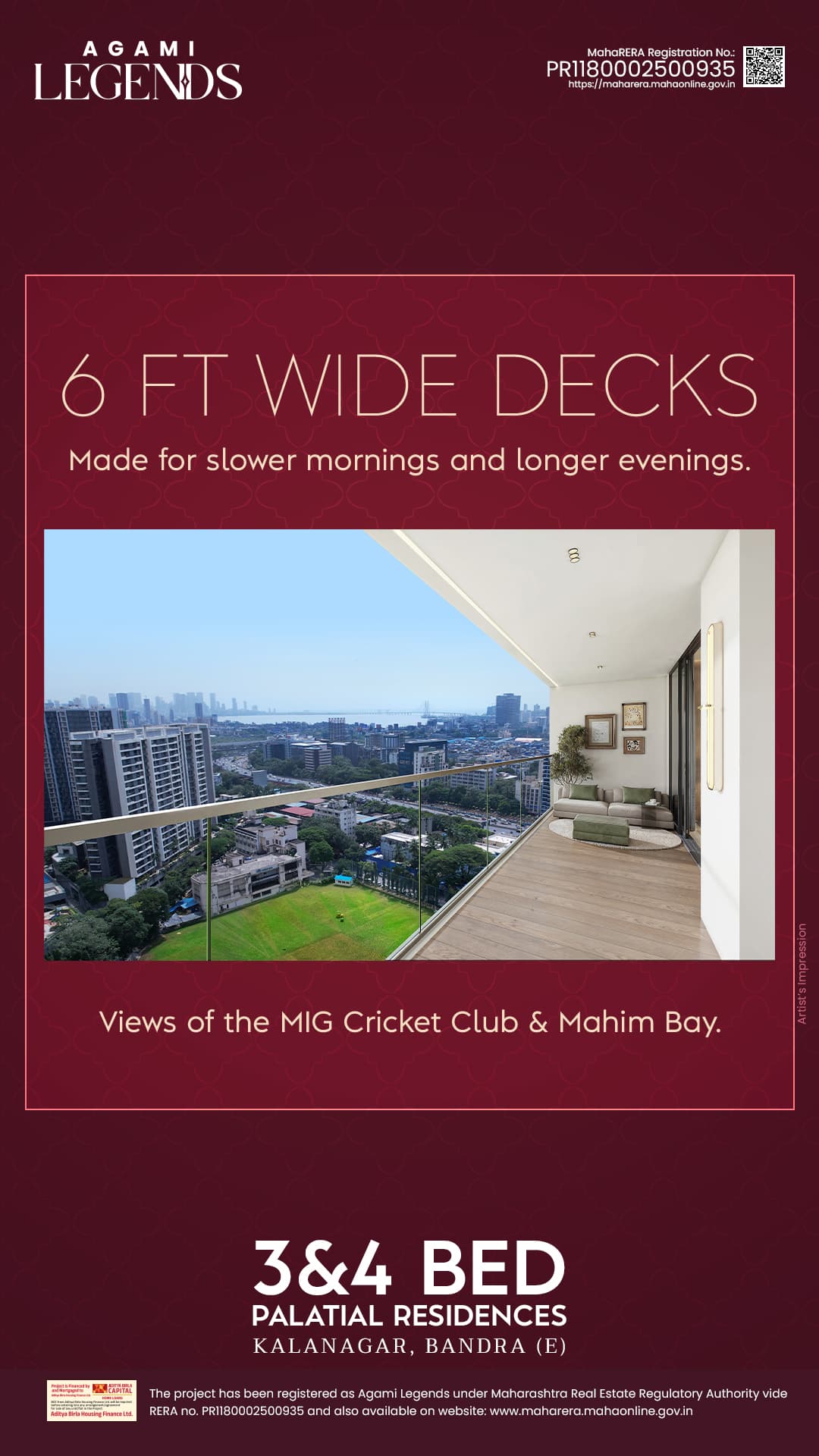 Agami Legends luxury residence in Bandra East (Kala Nagar), Mumbai - BluBrics