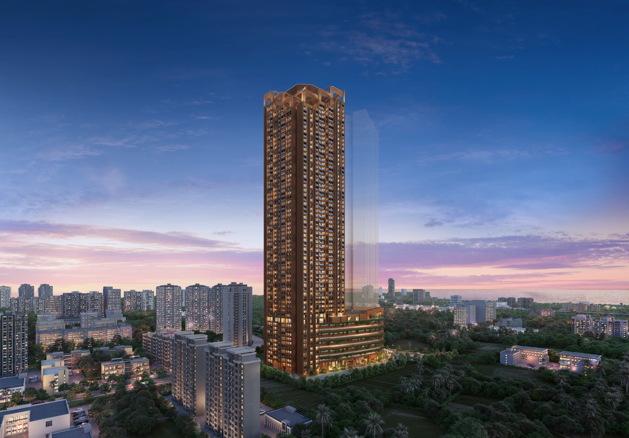 Sugee Empire Tower luxury residence in South Mumbai, Mumbai - BluBrics